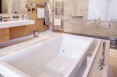 Newly Installed Bathtub