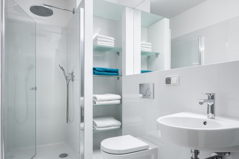 Space-Saving Shower